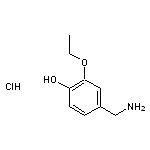 4-(aminomethyl)-2-ethoxyphenol hydrochloride
