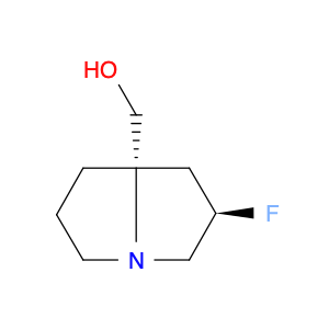 (2R,7aS)-2-fluorotetrahydro-1H-pyrrolizine-7a(5H)-methanol