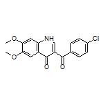 3-(4-Chlorobenzoyl)-6,7-dimethoxyquinolin-4(1H)-one