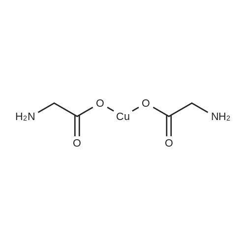 Bis(2-aminoacetoxy)copper