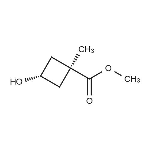 trans-Methyl 3-hydroxy-1-methylcyclobutanecarboxylate
