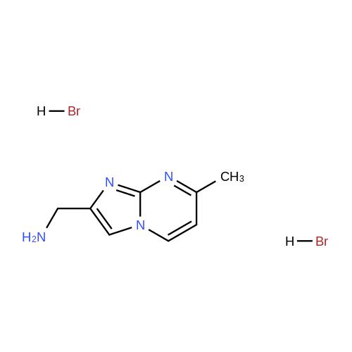 (7-methylimidazo[1,2-a]pyrimidin-2-yl)methanamine;dihydrobromide
