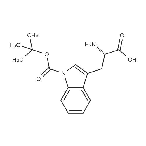 (S)-2-Amino-3-(1-(tert-butoxycarbonyl)-1H-indol-3-yl)propanoic acid
