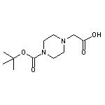 4-Boc-piperazineacetic Acid