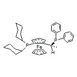 (R)-(-)-1-[(R)-2-(Dicyclohexylphosphino)ferrocenyl]ethyldiphenylphosphine