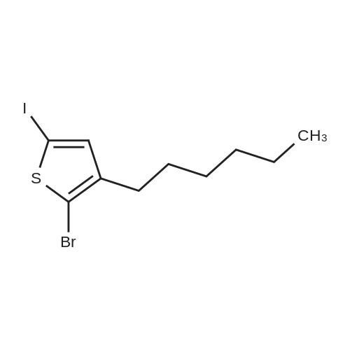 2-Bromo-3-hexyl-5-iodothiophene