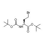 tert-Butyl (S)-4-Bromo-2-(Boc-amino)butyrate