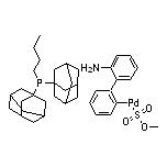 Methanesulfonato(diadamantyl-n-butylphosphino)-2’-amino-1,1’-biphenyl-2-yl)palladium(II)