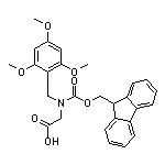 2-[9H-fluoren-9-ylmethoxycarbonyl-[(2,4,6-trimethoxyphenyl)methyl]amino]acetic acid