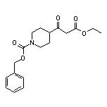 Ethyl 3-(N-Cbz-4-piperidyl)-3-oxopropanoate