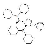(R)-(-)-1-[(R)-2-(Dicyclohexylphosphino)ferrocenyl]ethyldicyclohexylphosphine