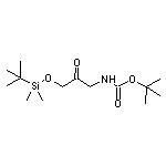 3-(Boc-amino)-1-[(tert-butyldimethylsilyl)oxy]-2-propanone