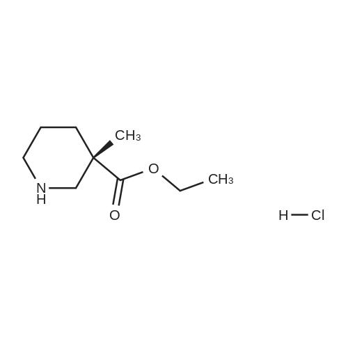 ethyl (3S)-3-methylpiperidine-3-carboxylate;hydrochloride