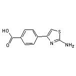 4-(2-Amino-4-thiazolyl)benzoic Acid