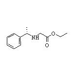 Ethyl (S)-2-(1-Phenylethylamino)acetate