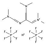 N-[3-(Dimethylamino)-2-{[(dimethylamino)methylene]amino}prop-2-en-1-ylidene]-N-methylmethanaminium Hydrogen Dihexafluorophosphate