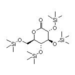 2,3,4,6-Tetra-O-(trimethylsilyl)-D-glucono-delta-lactone