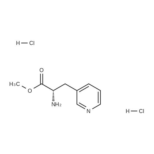 Methyl (S)-2-amino-3-(pyridin-3-yl)propanoate dihydrochloride