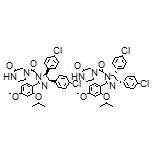 4-[cis-4,5-Bis(4-chlorophenyl)-2-(2-isopropoxy-4-methoxyphenyl)-4,5-dihydro-1H-imidazole-1-carbonyl]piperazin-2-one