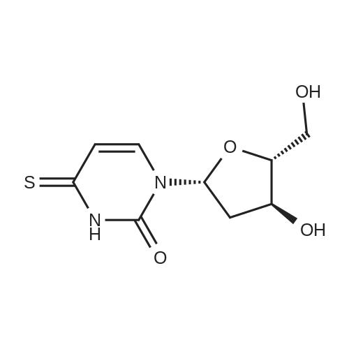 1-((2R,4S,5R)-4-Hydroxy-5-(hydroxymethyl)tetrahydrofuran-2-yl)-4-thioxo-3,4-dihydropyrimidin-2(1H)-one