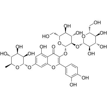 Quercetin 3-O-sophoroside-7-O-rhamnoside