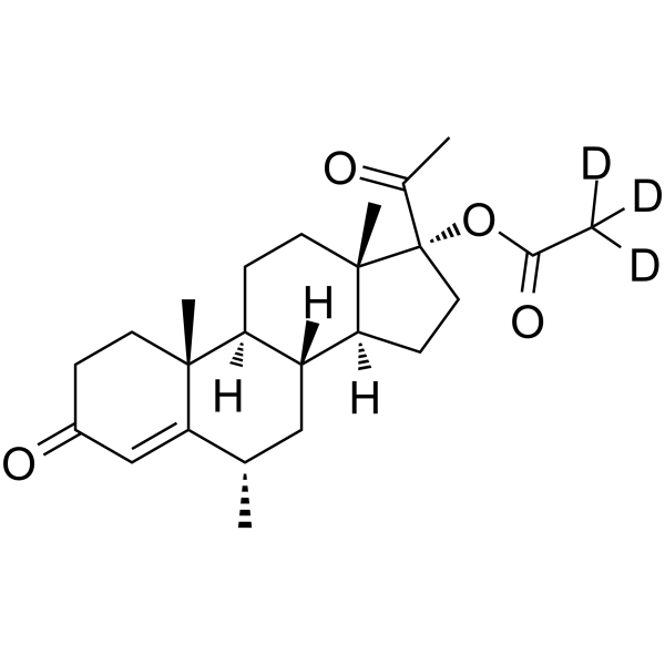 Medroxyprogesterone acetate-d
       
        3