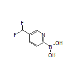 5-(Difluoromethyl)pyridine-2-boronic Acid