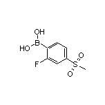 2-Fluoro-4-(methylsulfonyl)phenylboronic Acid