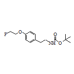 N-Boc-2-[4-(2-fluoroethoxy)phenyl]ethanamine