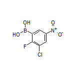 3-Chloro-2-fluoro-5-nitrophenylboronic Acid