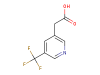 2-[5-(trifluoromethyl)pyridin-3-yl]acetic acid