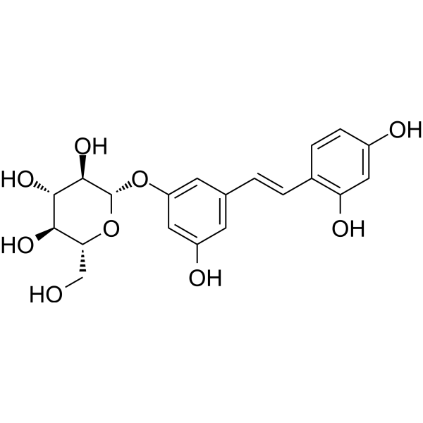 Oxyresveratrol 3'-O-β-D-glucopyranoside