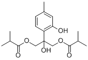 8-Hydroxy-9,10-diisobutyryloxythymol