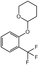 2-[2-(trifluoromethyl)phenoxy]tetrahydro-2H-pyrane