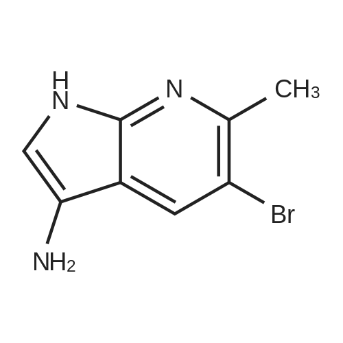 5-Bromo-6-methyl-1H-pyrrolo[2,3-b]pyridin-3-amine