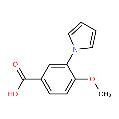 4-Methoxy-3-(1H-pyrrol-1-yl)benzoic acid