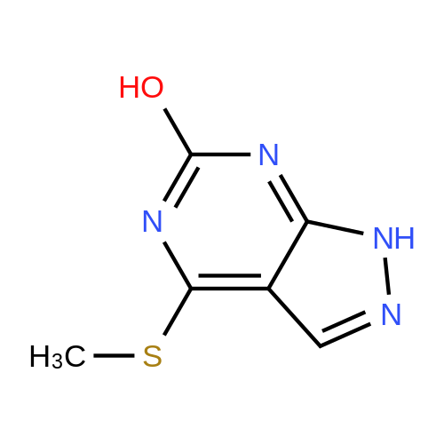 4-(Methylthio)-1H-pyrazolo[3,4-d]pyrimidin-6-ol