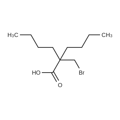 2-(Bromomethyl)-2-butylhexanoic acid