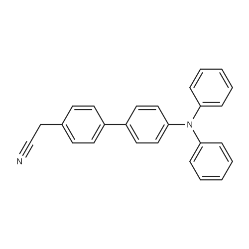 2-(4'-(Diphenylamino)-[1,1'-biphenyl]-4-yl)acetonitrile