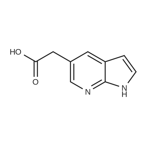 1H-pyrrolo[2,3-b]pyridine-5-acetic acid