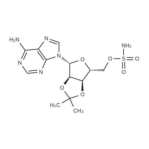 ((3aR,4R,6R,6aR)-6-(6-Amino-9H-purin-9-yl)-2,2-dimethyltetrahydrofuro[3,4-d][1,3]dioxol-4-yl)methyl sulfamate