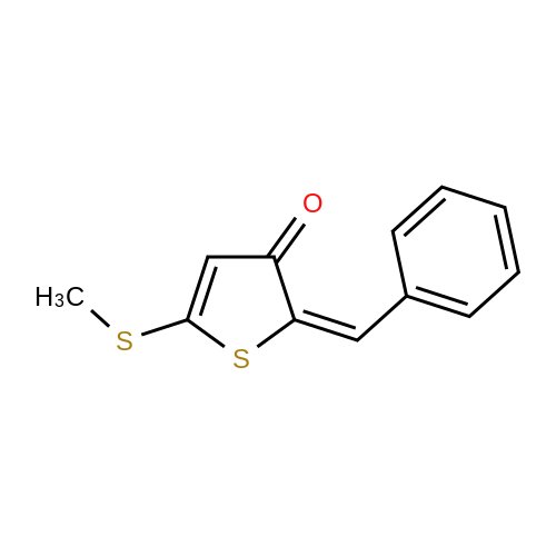 2-Benzylidene-5-(methylthio)thiophen-3(2H)-one