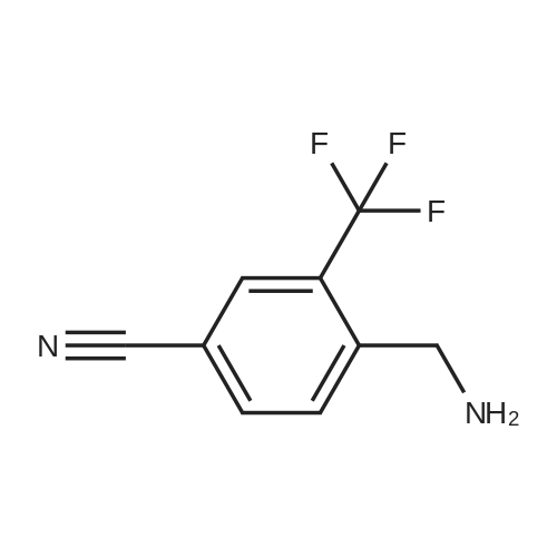 4-(Aminomethyl)-3-(trifluoromethyl)benzonitrile