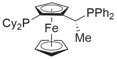 (R)-1-[(R)-2-(Dicyclohexylphosphino)ferrocenylethyl]diphenylphosphine