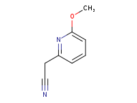 2-(6-methoxypyridin-2-yl)acetonitrile