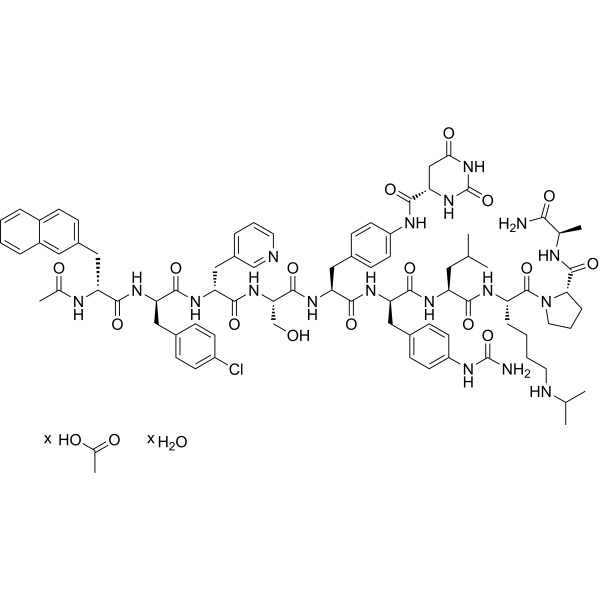 Degarelix acetate hydrate