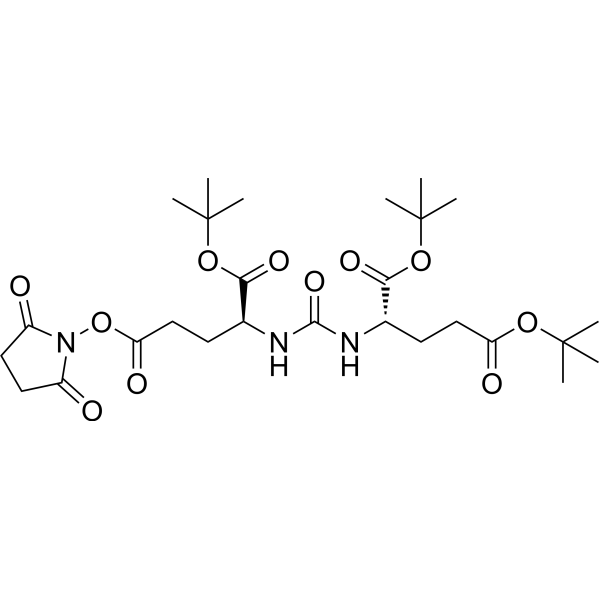Glu-urea-Glu-NHS ester