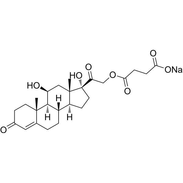 Hydrocortisone hemisuccinate sodium