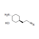 N/A 3-(trans-4-Aminocyclohexyl)propanenitrile Hydrochloride