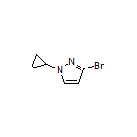 3-Bromo-1-cyclopropylpyrazole
